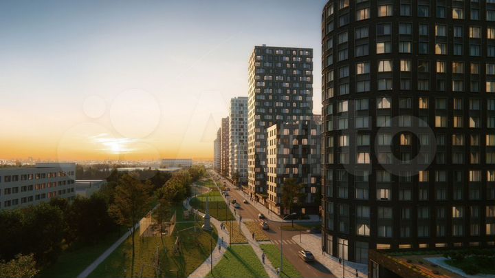 Квартира-студия, 29,2 м², 19/23 эт.