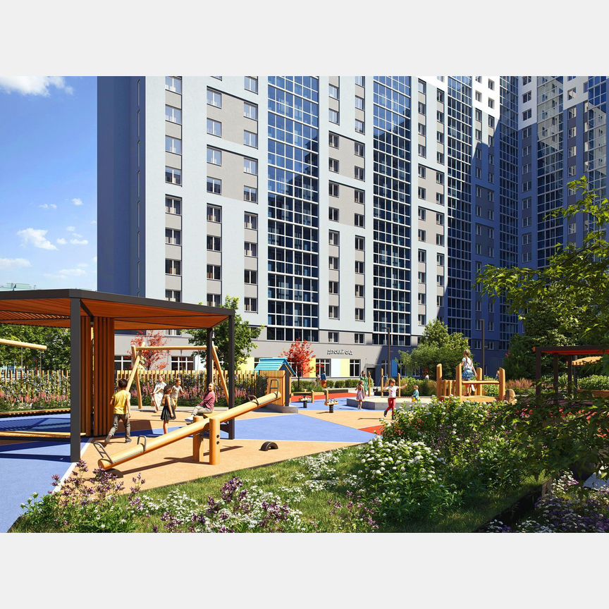 1-к. квартира, 44,5 м², 8/19 эт.