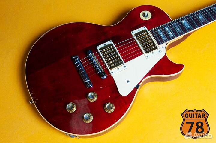 Винтажный шикарный Gibson les Paul Deluxe 1975