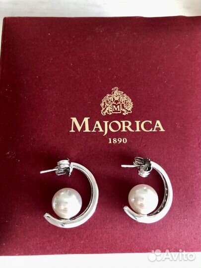 Серьги Majorica Испания