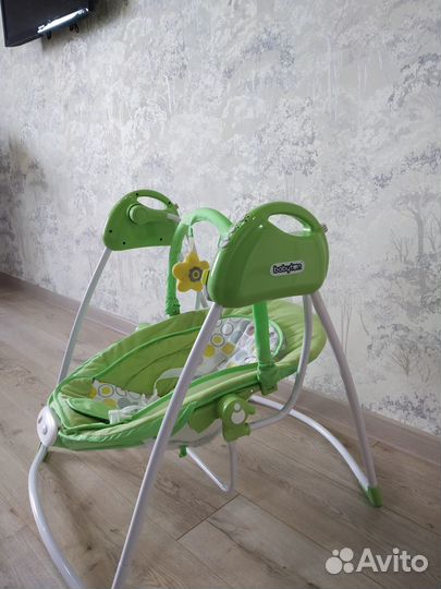 Электронные качели+ шезлонг