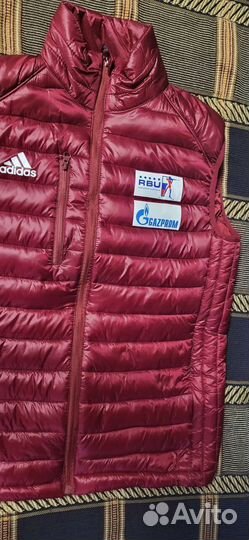 Жилетка adidas Сб.России 50-52р лыжная зимняя