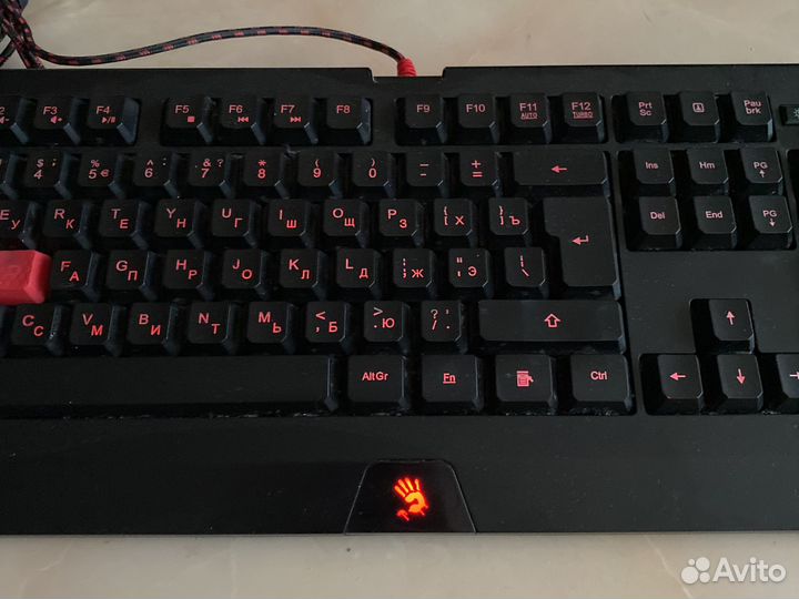 Клавиатура проводная A4Tech Bloody B120
