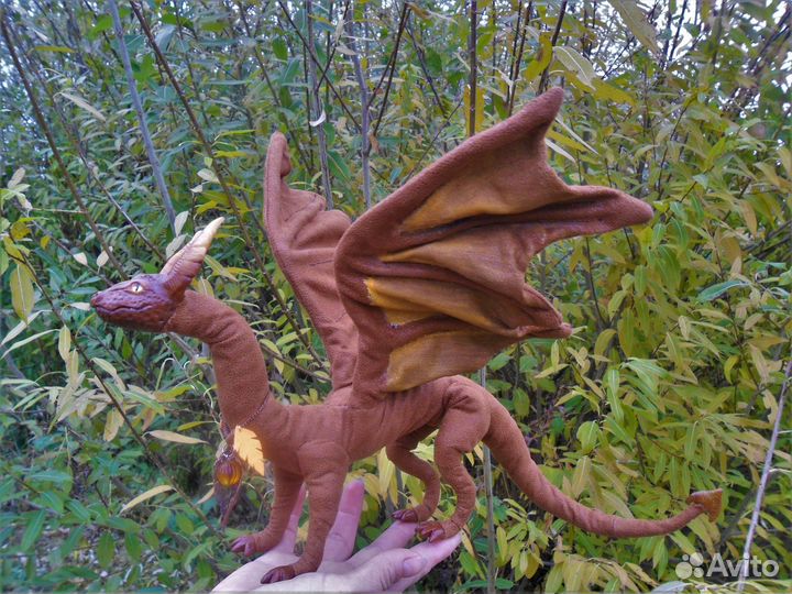 Дракон каркасная игрушка