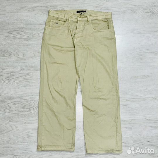 Штаны Tommy Hilfiger бежевые унисекс оригинал