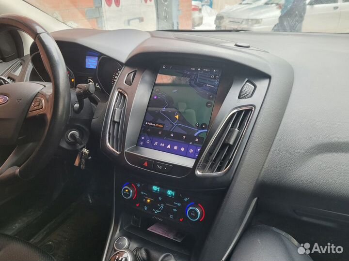 Android магнитола Tesla Ford Focus 3, есть Teyes