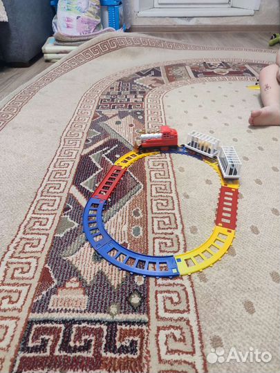 Железная дорога пластиковая