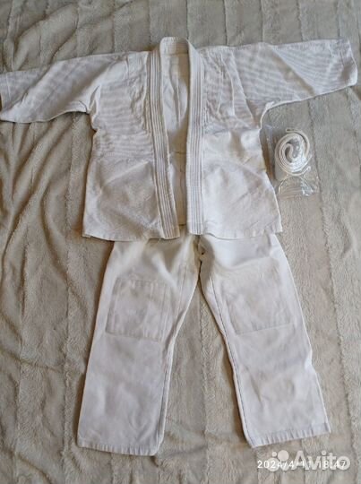 Кимоно для дзюдо детское. Р. 140. Б/У