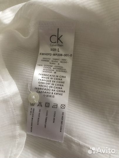 Блузка новая хлопок calvin Klein 48 размер