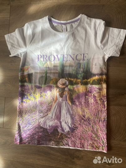 Летний комплект. Футболка и шортики, на пост 164