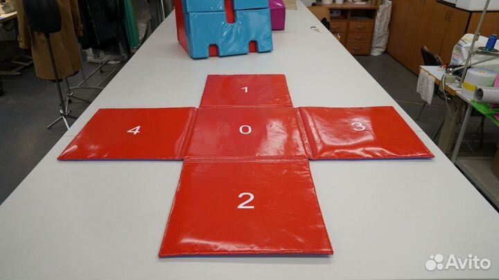 Мягкие гимнастические модули и маты