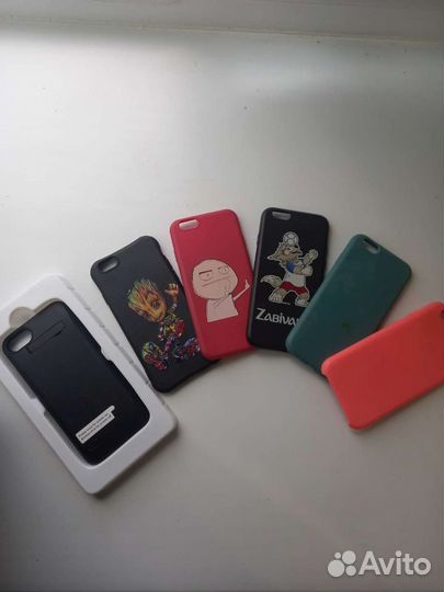 Чехол со встроенной батареей на iPhone 6,7,8