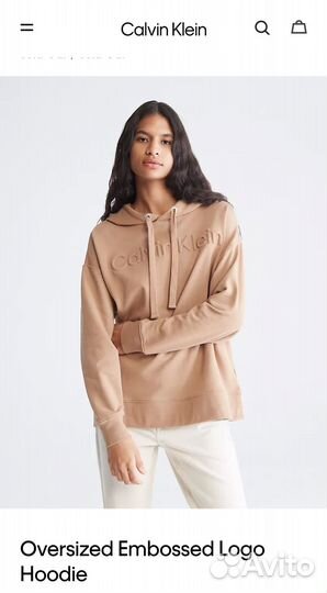 Кофта/худи Calvin Klein, размер XL-XXL, 54