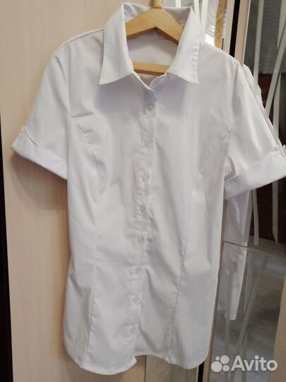 Блузка школьная на 9-10 лет