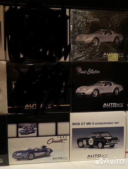 Модели фирмы Minichamps и Autoart 1/18