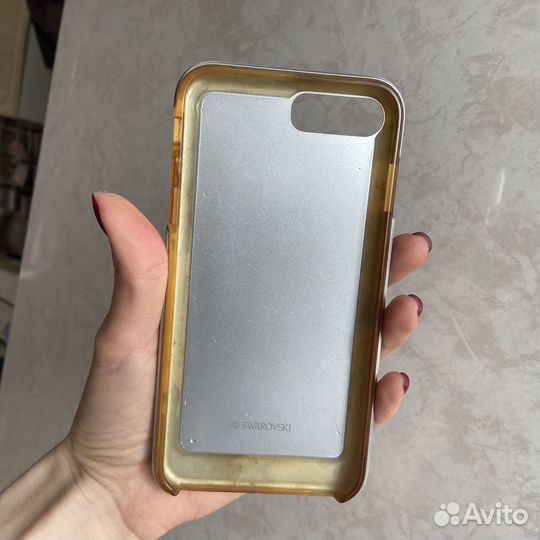 Чехол Swarivski на айфон 7+