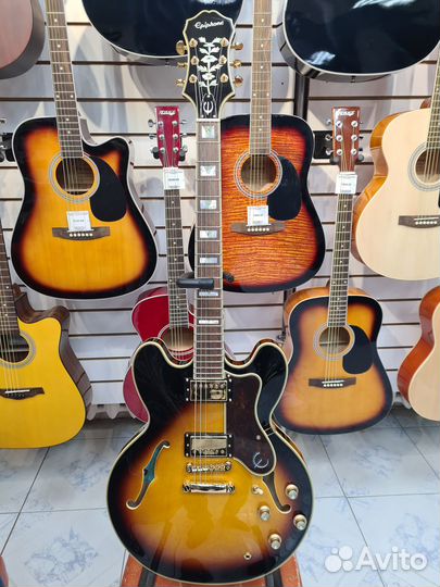 Электрогитара epiphone sheraton II PRO vintage