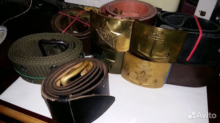 Пряжки/Бляхи/Ремни/СССР/Россия
