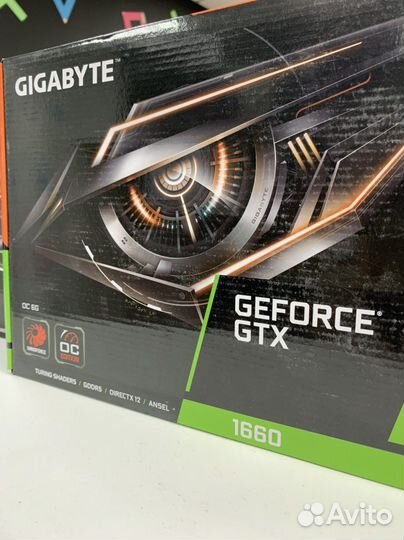 Видеокарта GTX1660 6GB гарантия