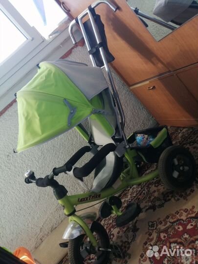3х колесный велосипед с родительской ручкой