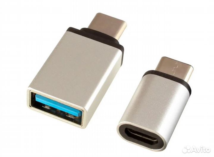 Переходник OTG microUSB - Type-C OT-SMA08
