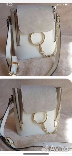 Сумка кожаная новая