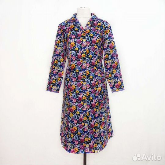 Халат женский на пуговицах новый фланелевый 46-76