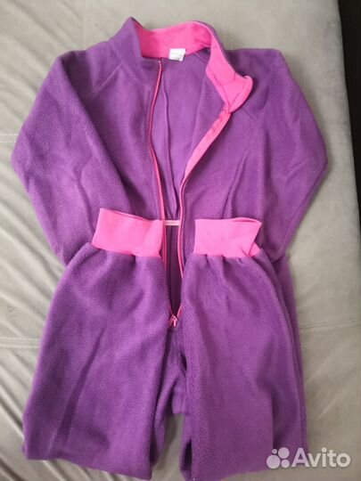 Флисовый комбинезон 128