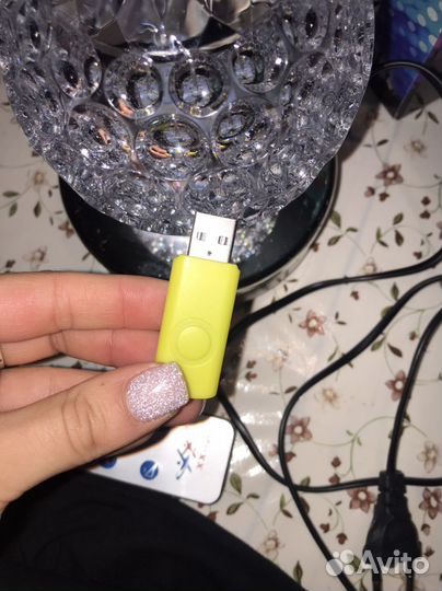 Музыкальный диско шар с пультом