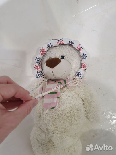 Круг на шею и шапочка-русалка для купания малыша