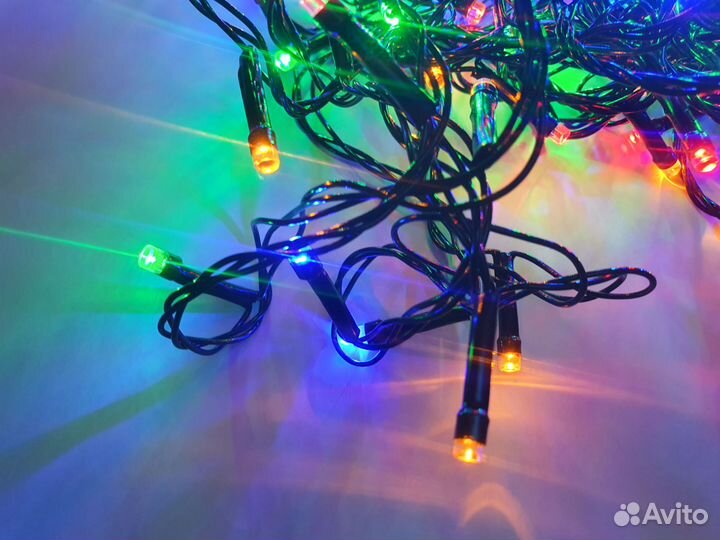 Гирлянда уличная светодиодная 300 ламп