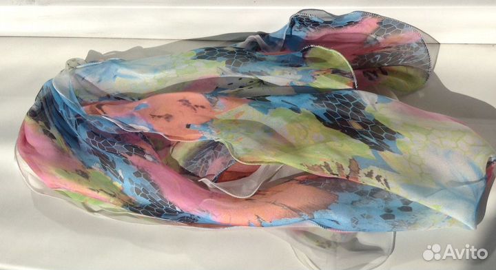 Шифоновый шарф