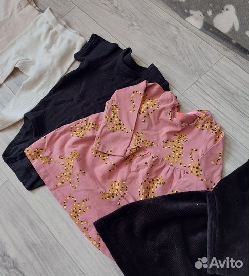 Одежда и обувь пакетом для девочки 74 размер