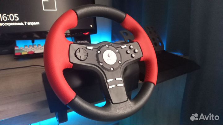Игровой руль logitech formula force ex