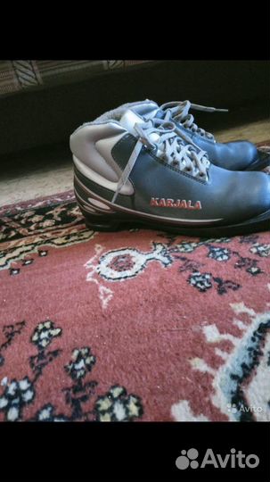 Лыжи беговые с ботинками 39