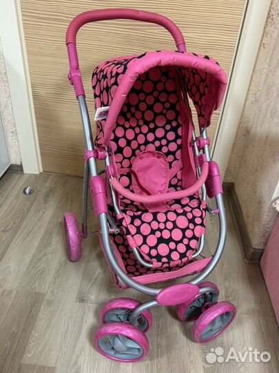 Коляска трансформер 2 в 1 для кукол Buggy Boom