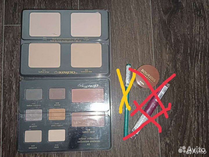 Косметика dermajtecs,bourjois