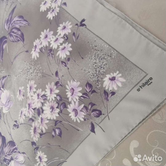 S' hilaire Красивый винтажный платокИталия нежный