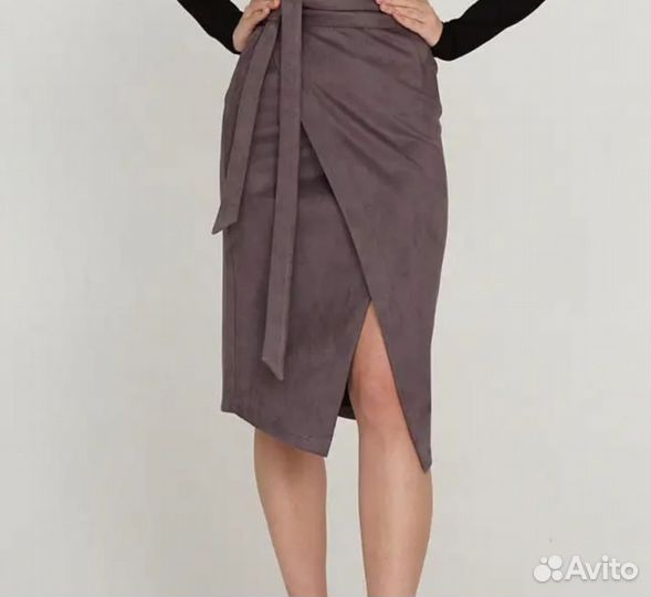 Замшевая юбка