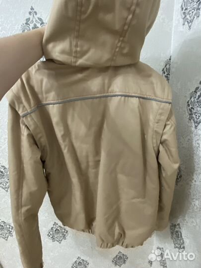 Куртка утепленная «Юнармия» бежевая