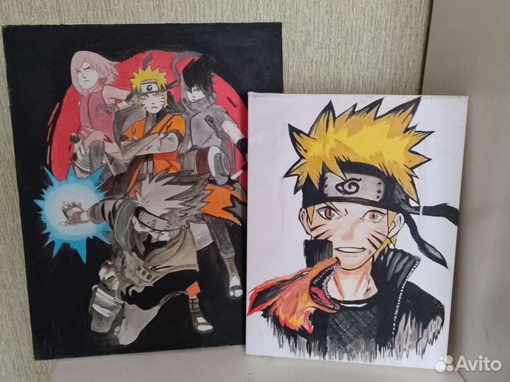 Картины Naruto