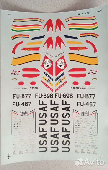 Airfix Canadair Sabre F.4/F-86E(M) 1/72 + декаль