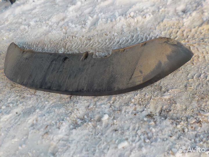 Накладка на бампер seat ibiza