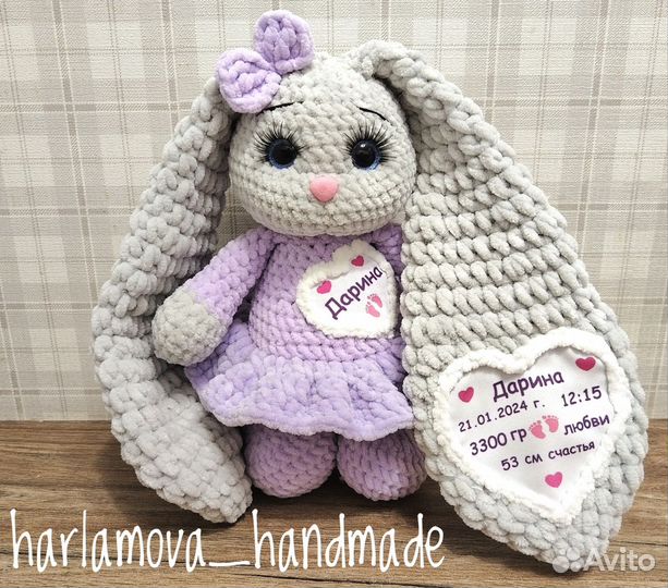 Заяц ручной работы