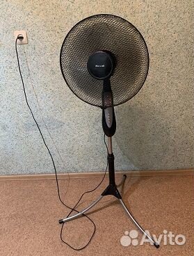 Вентилятор напольный Maxwell с таймером