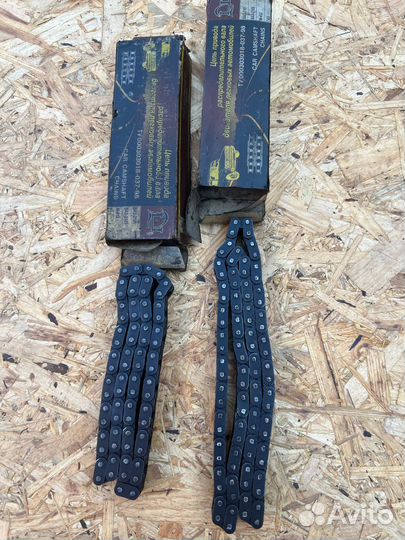 Двухрядная цепь привода грм газ-406