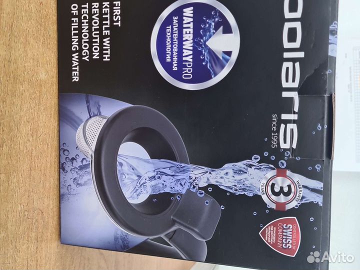 Чайник электрический новый polaris