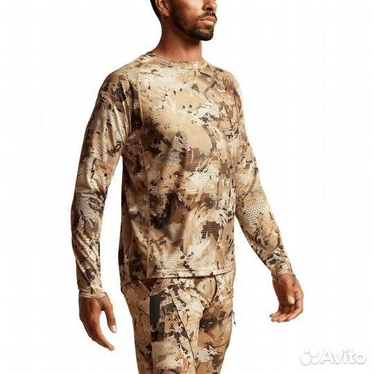 Термокофта sitka Lt Wt Crew LS цвет Optifade Marsh