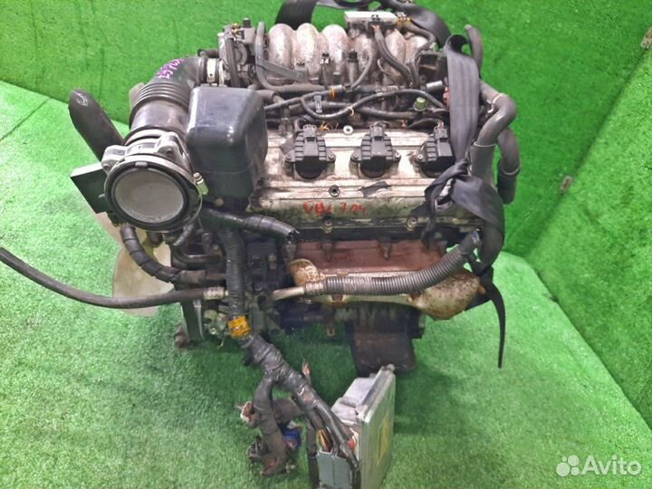 Двигатель в сборе двс isuzu bighorn UBS26 6VE1 199