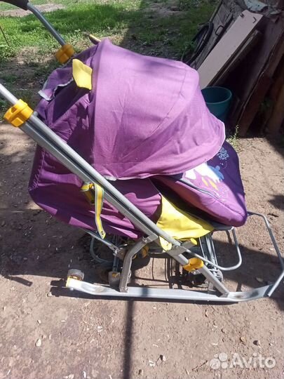 Коляска санки